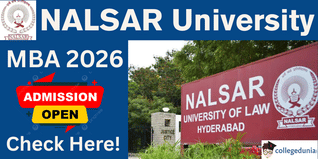 NALSAR Invites Applications for MBA Admission 2026–28; Apply by February 28 @nalsar.ac.in